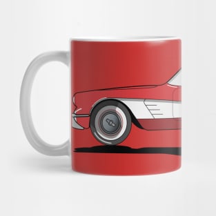 Cartoon Corvette - Vector Style Mug